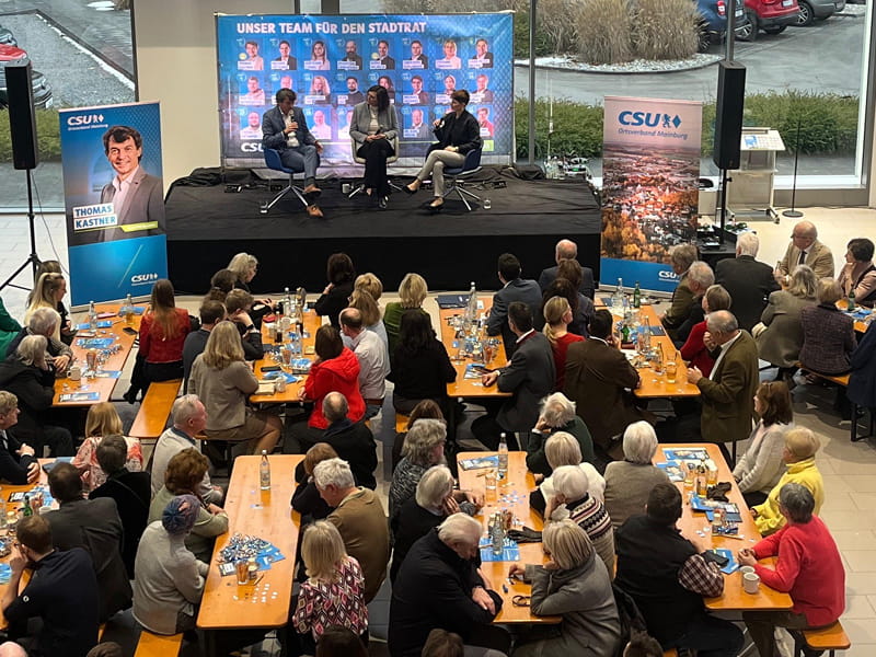 Neujahresempfang des CSU-Ortsverbands Mainburg bei Auto Köhler