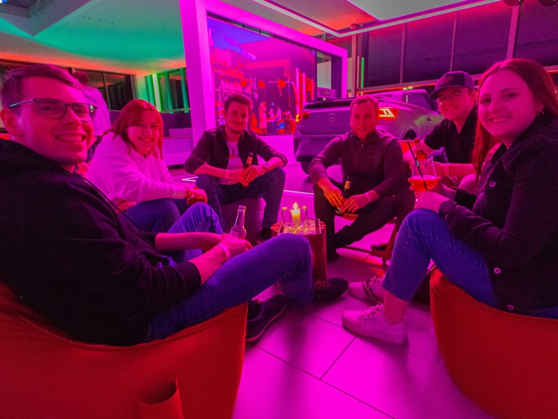 StadtStrand Club Party im Autohaus