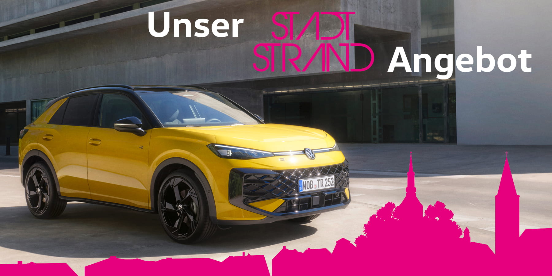 Der VW T-Roc Life.